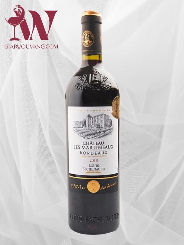 VANG PHÁP CHATEAU LES MARTINEAUX BORDEAUX GIÁ RẺ NHẤT