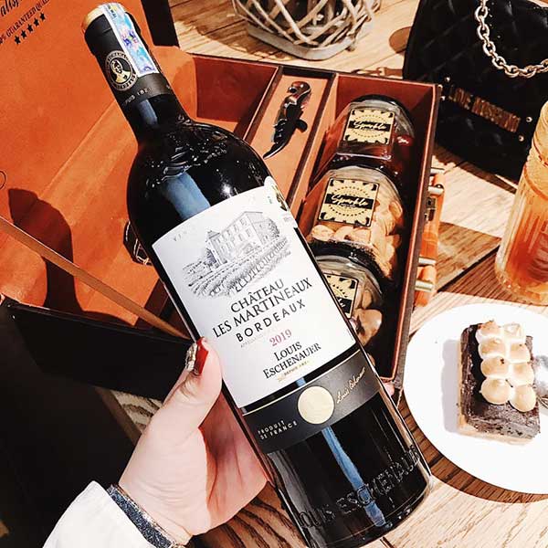 VANG PHÁP CHATEAU LES MARTINEAUX BORDEAUX GIÁ RẺ NHẤT3