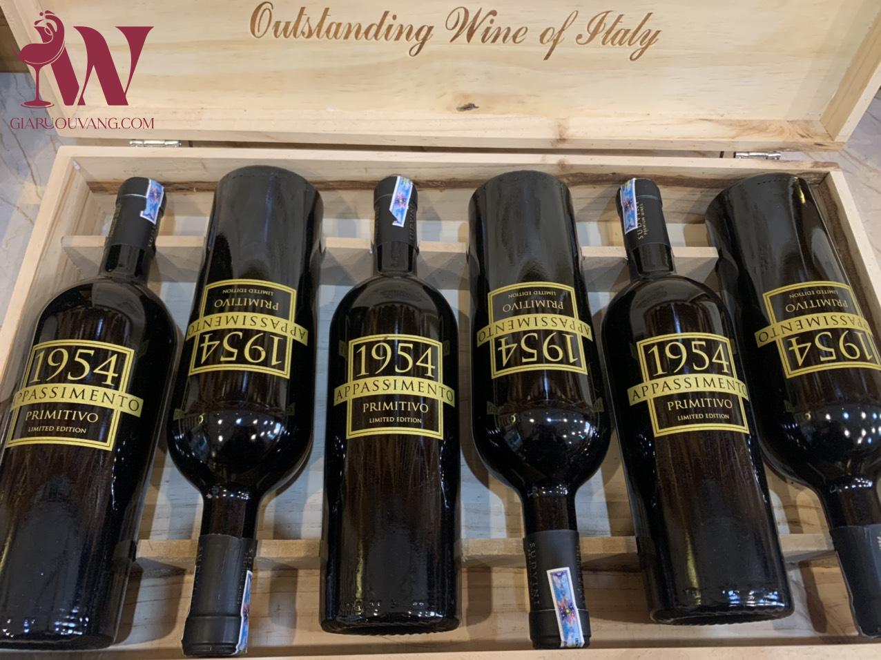Rượu vang Ý 1954 Appassimento Primitivo