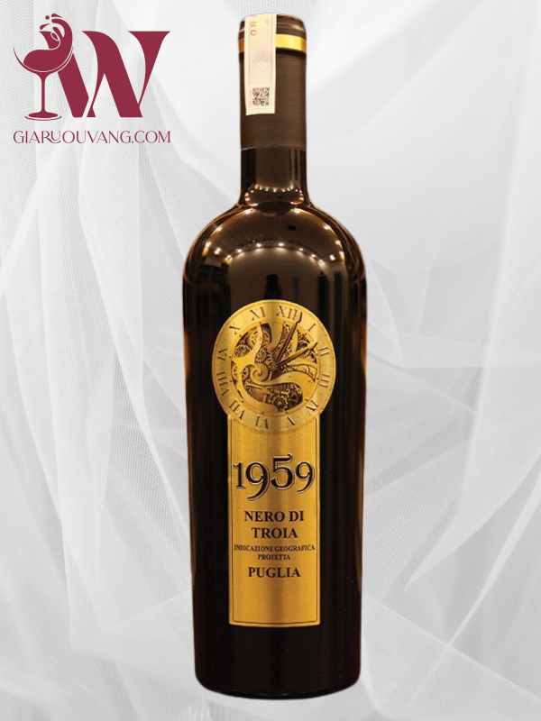 RƯỢU VANG Ý 1959 NERO DI TROIA (1)