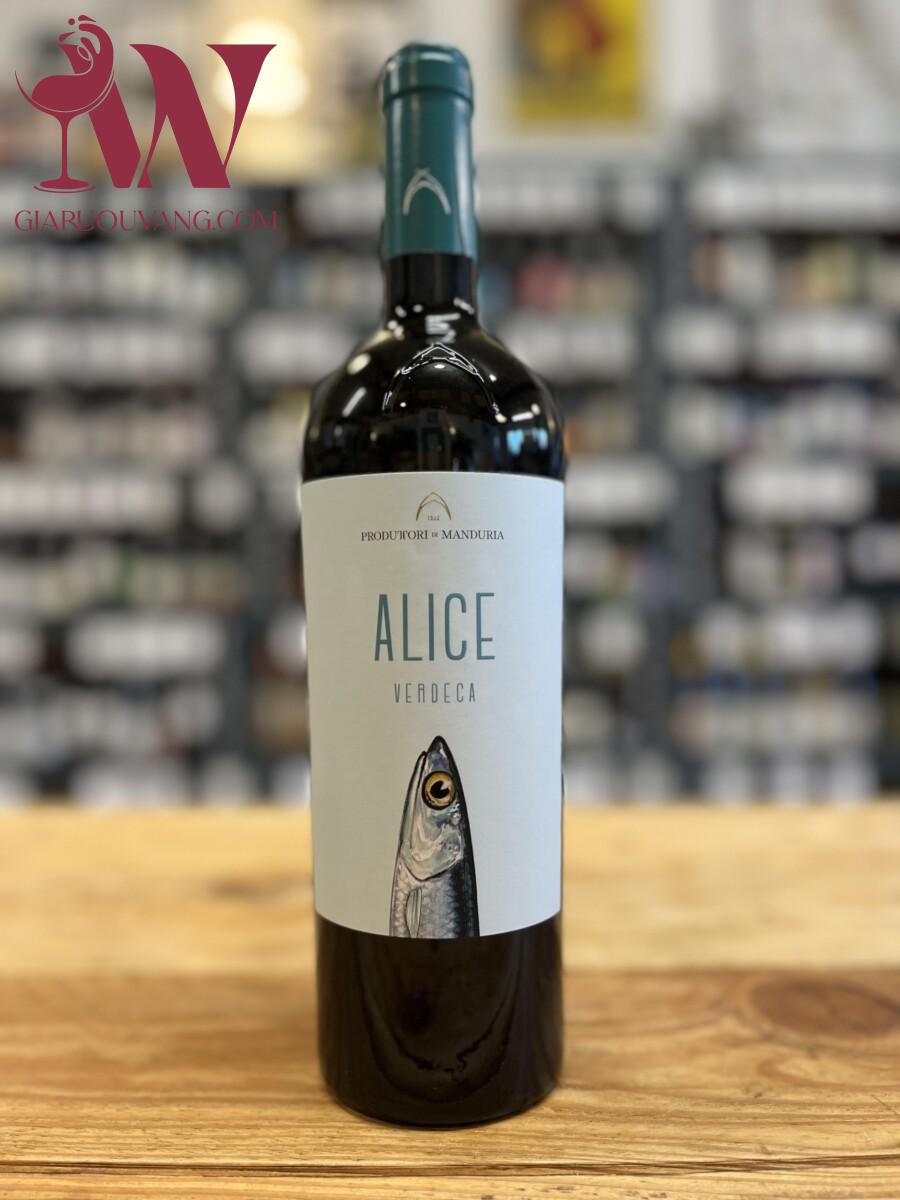RƯỢU VANG TRẮNG Ý ALICE VERDECA GIÁ RẺ NHẤT