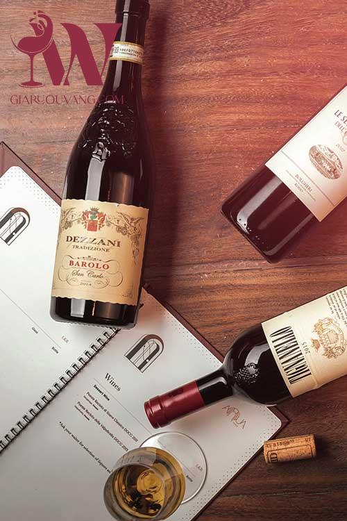 RƯỢU VANG Ý DEZZANI TRADIZIONE BAROLO
