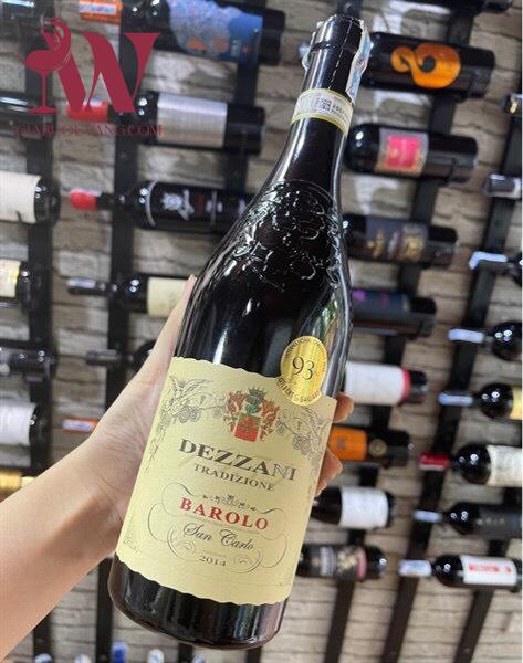 RƯỢU VANG Ý DEZZANI TRADIZIONE BAROLO