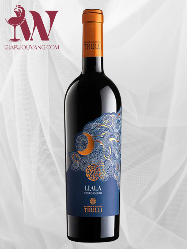 RƯỢU VANG Ý LIALA NEGROAMARO TRULLI =BÁN RẺ NHẤT (1)