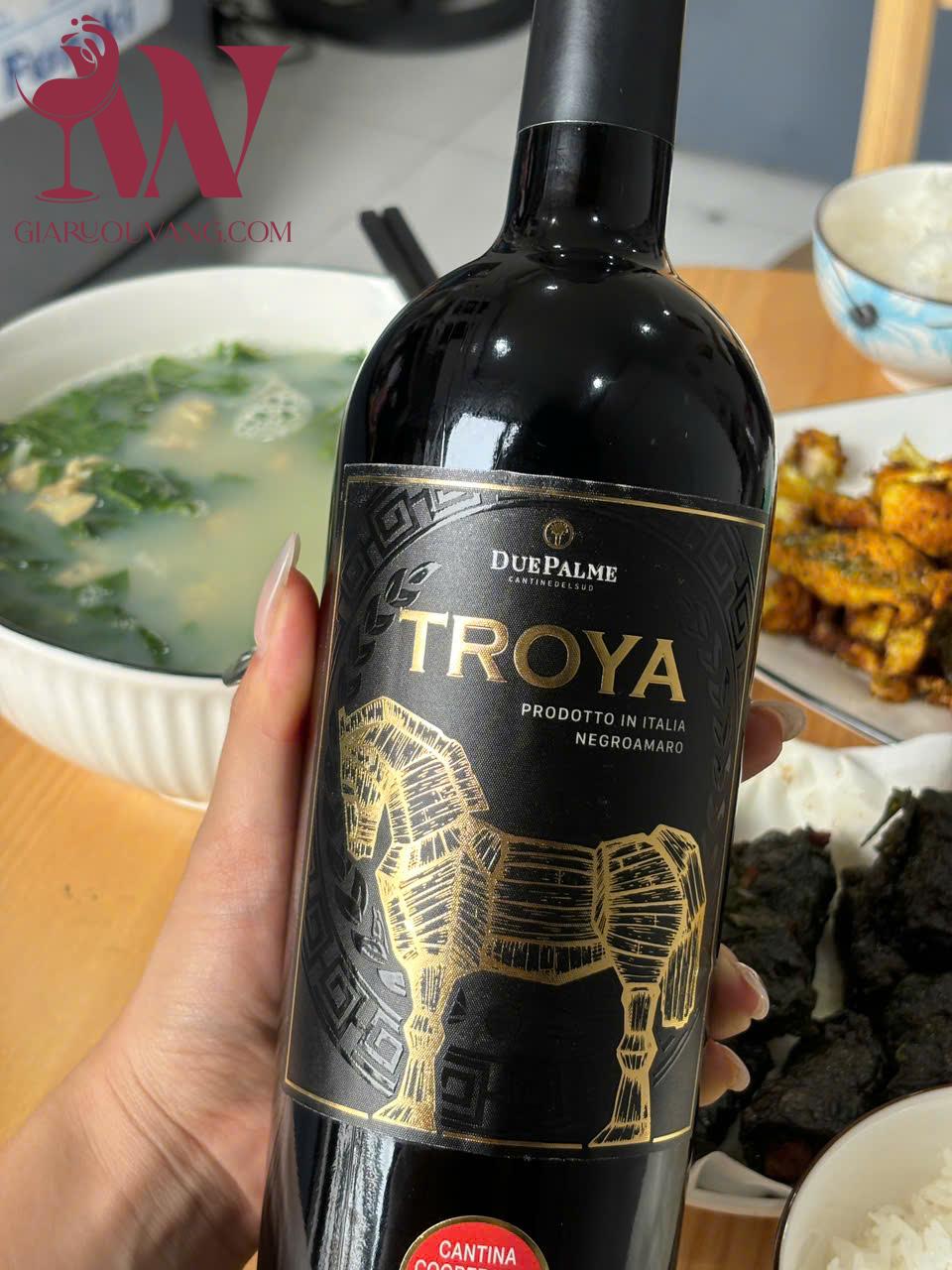 RƯỢU VANG Ý TROYA NEGROAMARO