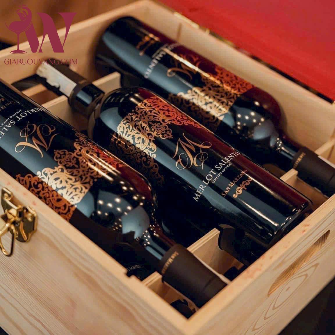 RƯỢU VANG Ý M MERLOT SALENTO GIÁ RẺ NHẤT