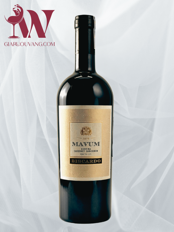 RƯỢU VANG Ý MAVUM BISCARDO =GIÁ SIÊU TỐT