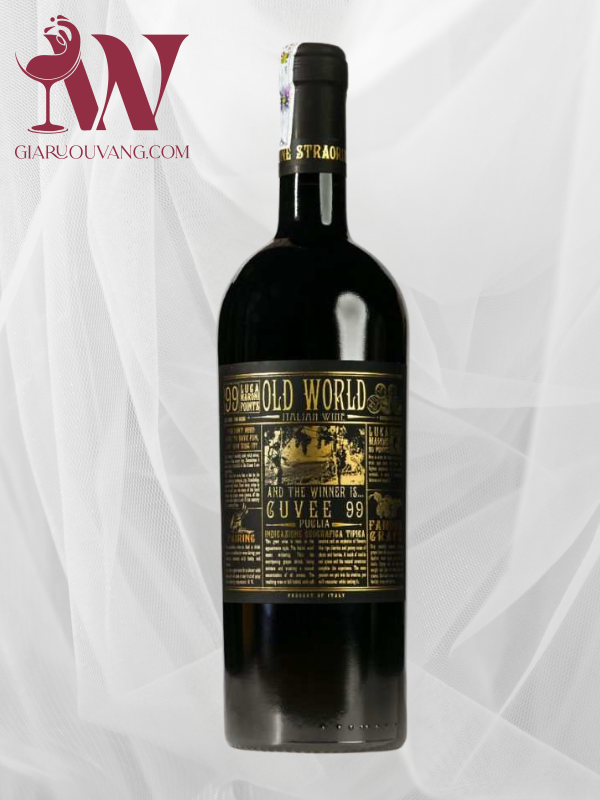 RƯỢU VANG Ý OLD WORLD CUVEE 99 PUGLIA =GIÁ CỰC RẺ