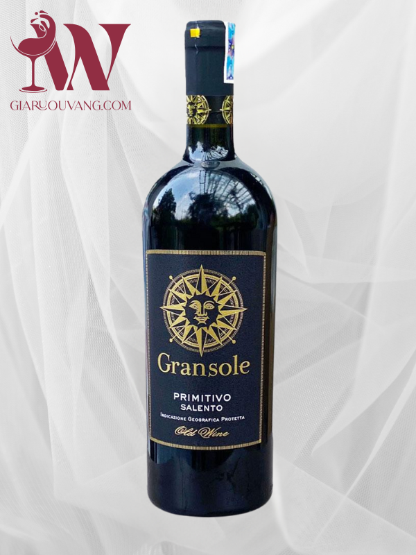 VANG Ý GRANSOLE PRIMITIVO SALENTO =BÁN RẺ NHẤT