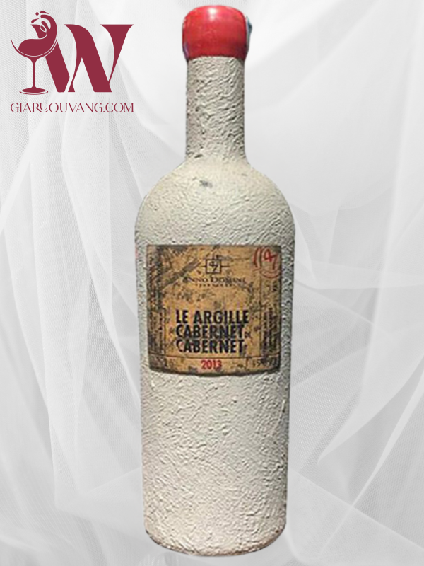 VANG Ý XI MĂNG LE ARGILLE CABERNET DI CABERNET =BÁN RẺ NHẤT (1)