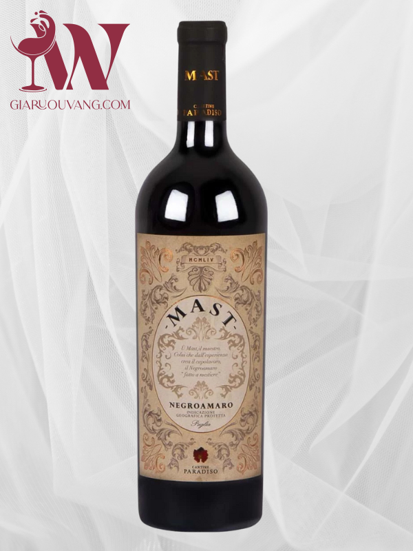 RƯỢU VANG Ý MAST NEGROAMARO GIÁ CỰC RẺ