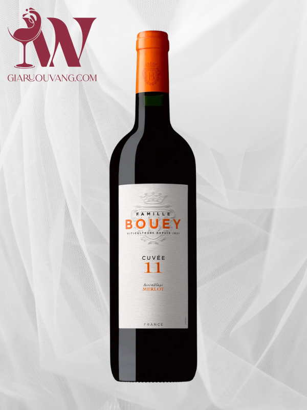 VANG PHÁP FAMILLE BOUEY CUVEE 11 MERLOT GIÁ QUÁ RẺ