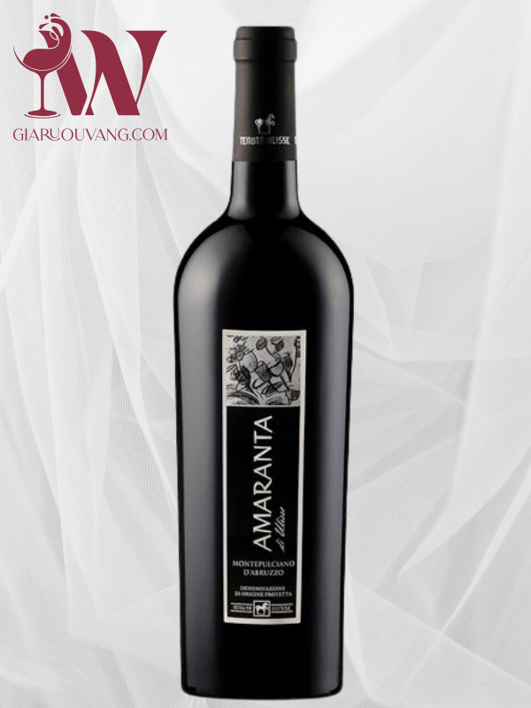 VANG Ý AMARANTA MONTEPULCIANO D'ABRUZZO GIÁ CỰC TỐT