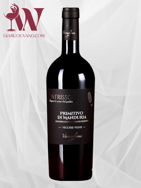 VANG Ý PATRISSO PRIMITIVO DEL SALENTO 18,5 ĐỘ GIÁ TỐT NHẤT