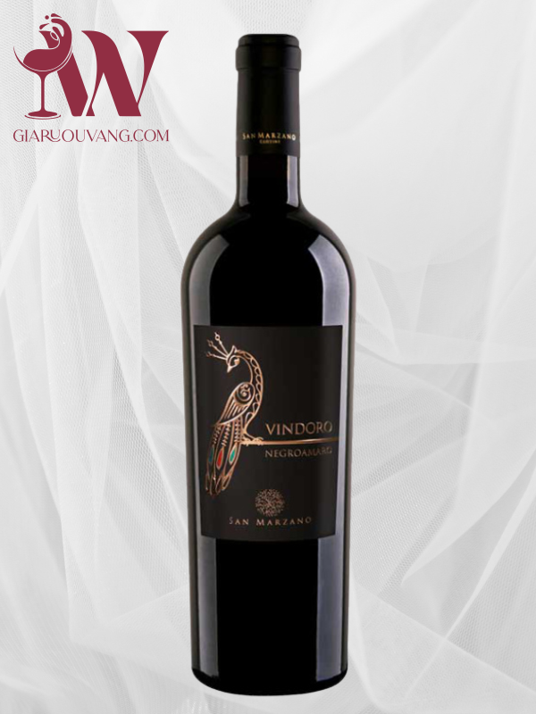 VANG Ý VINDORO NEGROAMARO ( CON CÔNG) BÁN RẺ NHẤT