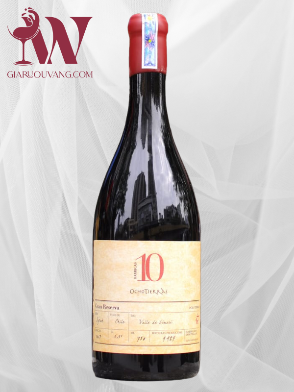 VANG CHILE 10 OCHOTIERRAS GRAN RESERVA GIÁ TỐT NHẤT