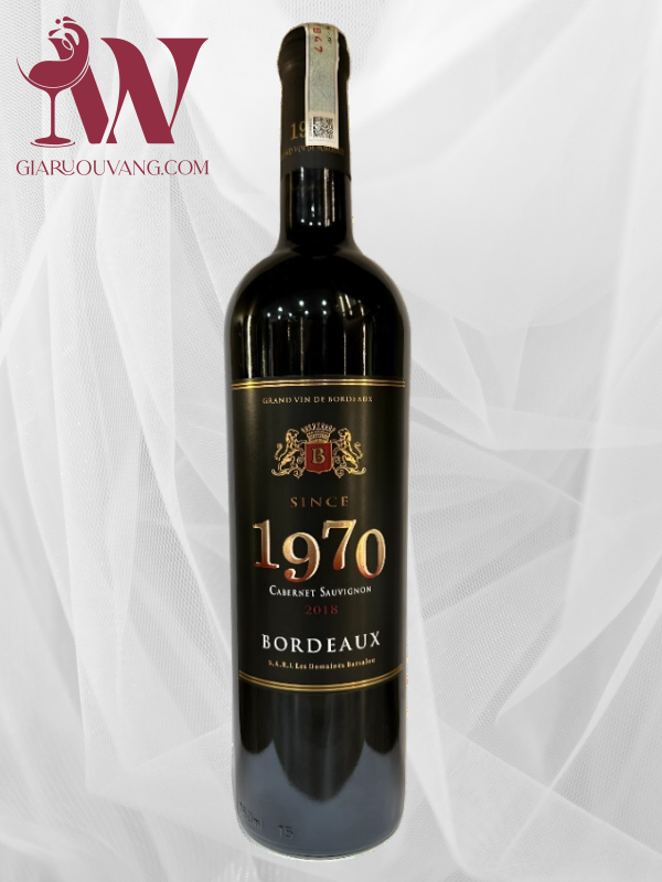 VANG PHÁP 1970 BORDEAUX CABERNET SAUVIGNON