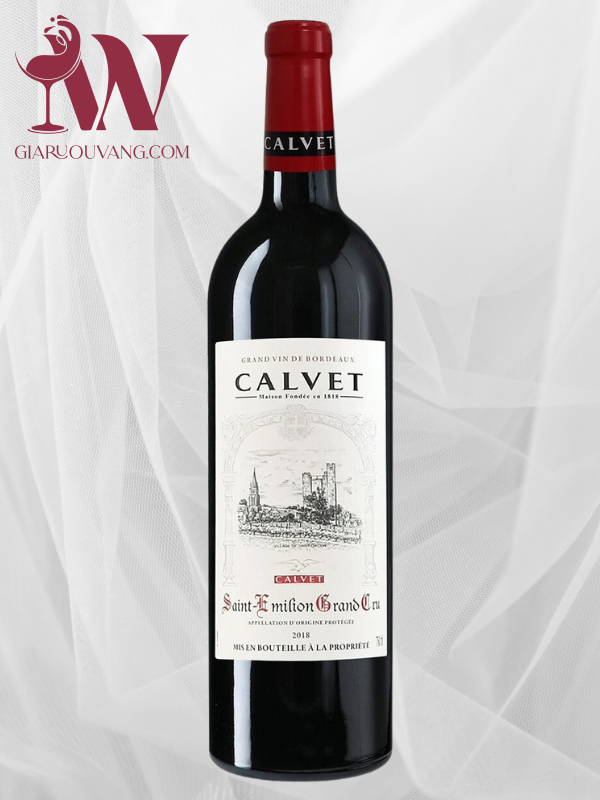 VANG PHÁP CALVET SAINT EMILION GRAND