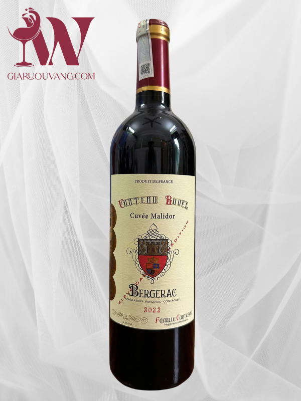 VANG PHÁP CHATEAU RUDEL BERGERAC 15,5%VOL