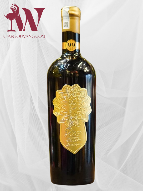 VANG Ý 19,5 ĐỘ PICCO PRIMITIVO IGP SALENTO GIÁ RẺ NHẤT