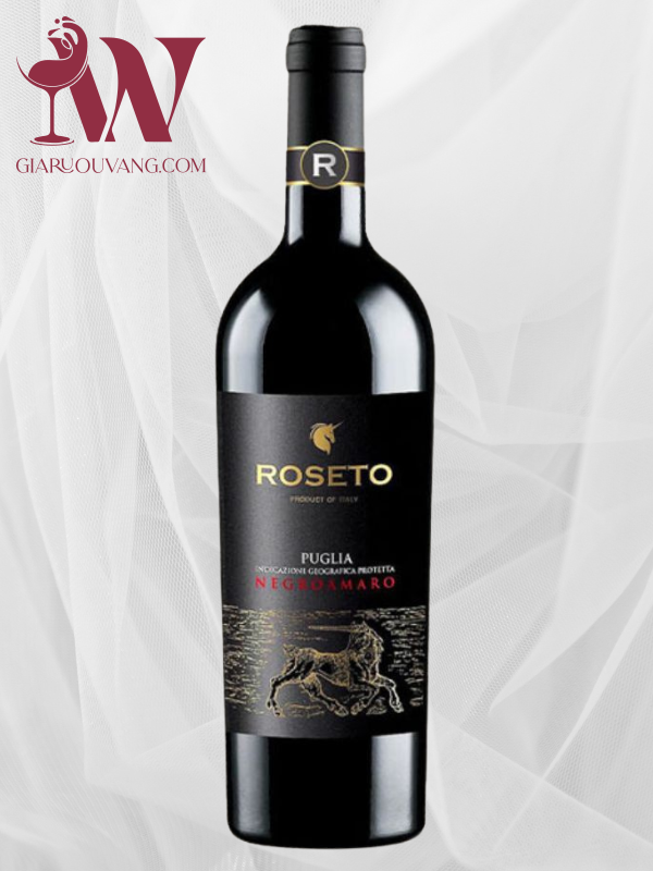 VANG Ý ROSETO NEGROAMARO BÁN RẺ NHẤT