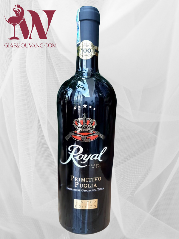 VANG Ý ROYAL PRIMITIVO PUGLIA LIMITED EDITION