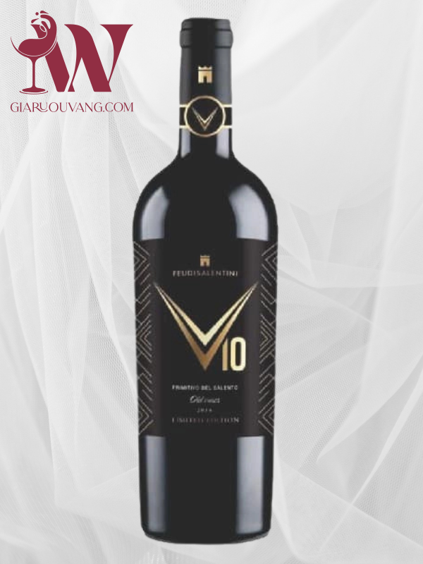 VANG Ý V10 PRIMITIVO DEL SALENTO 18,5 ĐỘ GIÁ TỐT