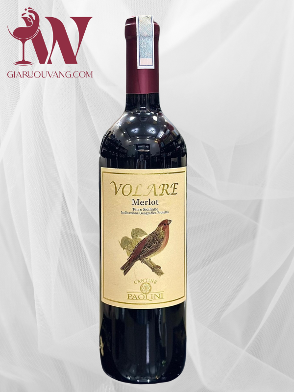 VANG Ý VOLARE MERLOT CANTINE PAOLINI GIÁ RẺ NHẤT
