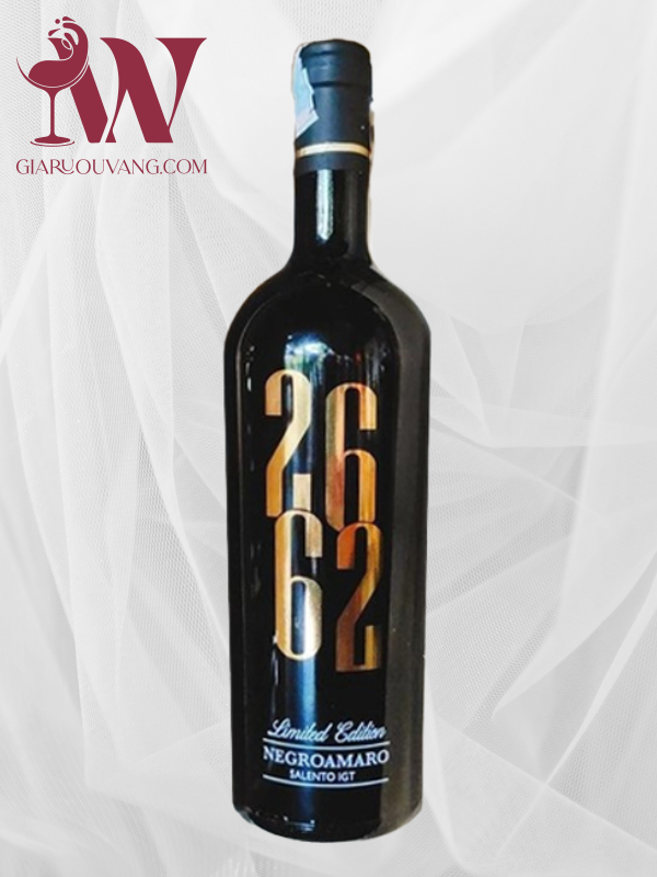 VANG Ý 2662 NEGROAMARO 16 ĐỘ =GIÁ SIÊU RẺ