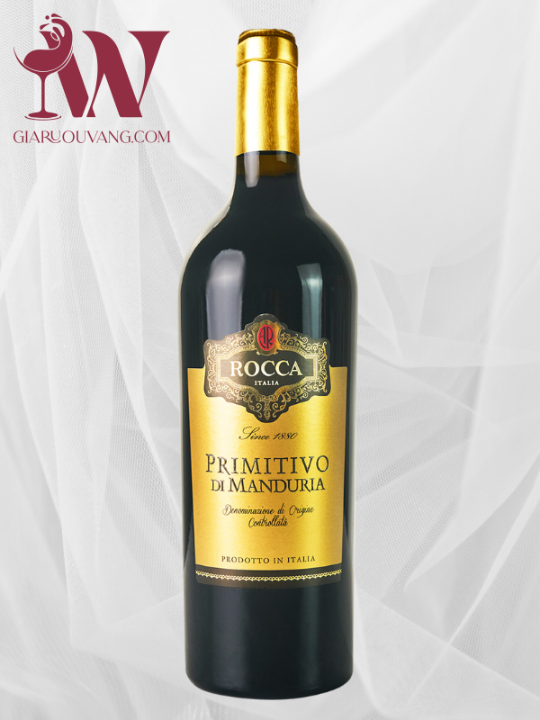 VANG Ý ROCCA PRIMITIVO DI MANDURIA GIÁ RẺ