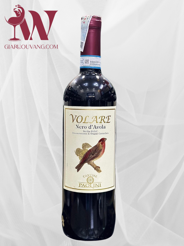 VANG Ý VOLARE NERO D'AVOLA CANTINE PAOLINI