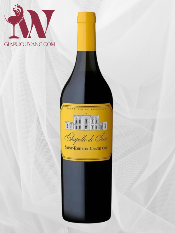 CHAPELLE DE SEIZE SAINT EMILION GRAND CRU 2020
