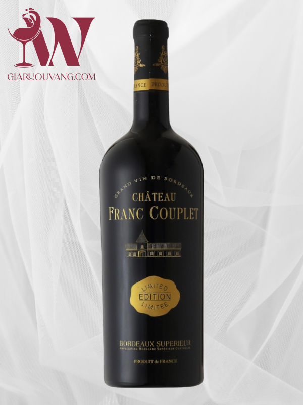 Rượu Vang Đỏ Pháp Chateau Franc Couplet