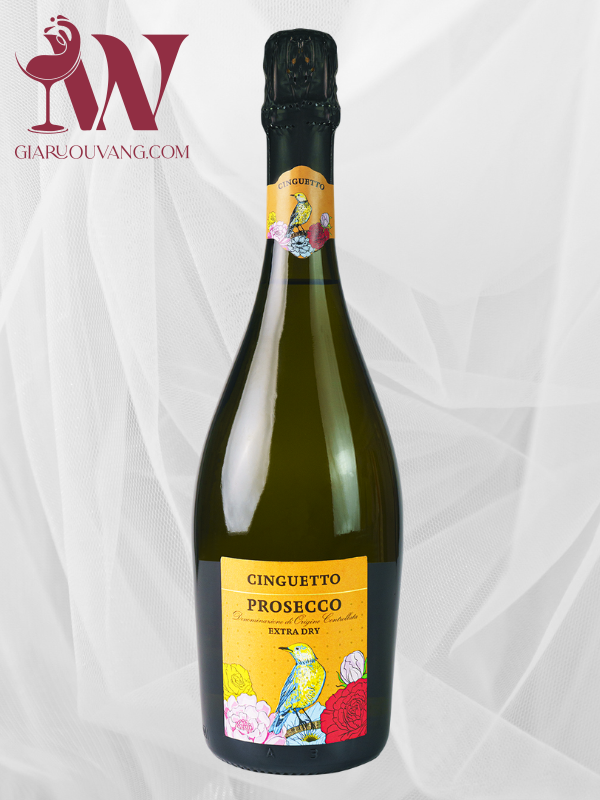 VANG NỔ CINGUETTO PROSECCO 11 ĐỘ