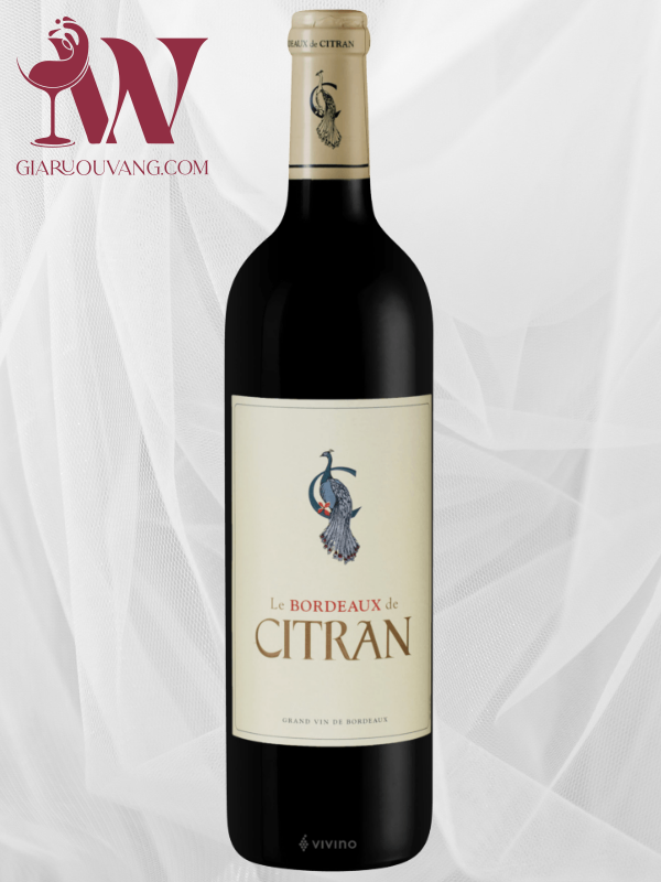 VANG PHÁP CITRAN BORDEAUX ROUGE