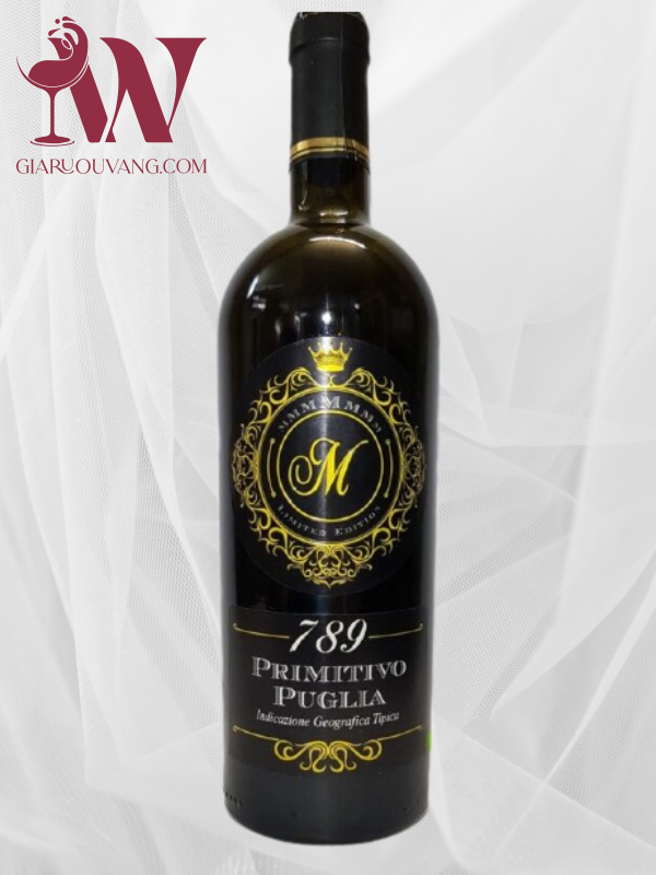 Vang ý cao cấp M789 15% 750ml