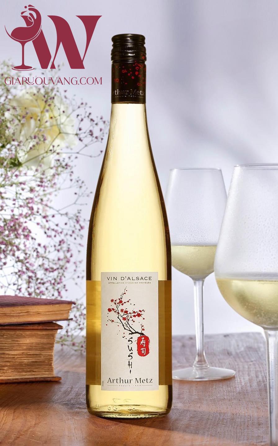 VANG TRẮNG PHÁP ARTHUR METZ SUSHI 12 ĐỘ-NGỌC WINE