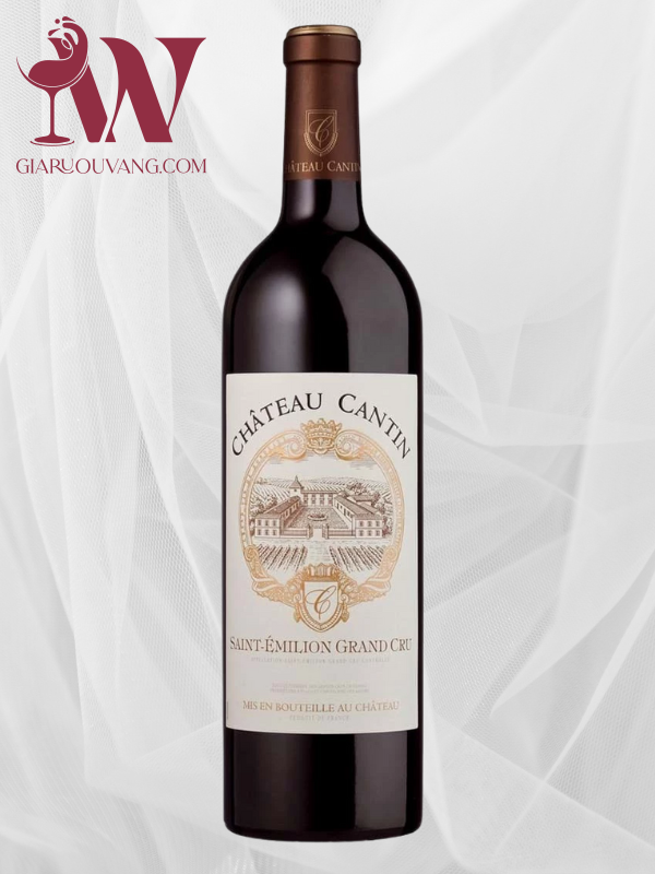 CHATEAU CANTIN Saint-Emilion Grand Cru 2017