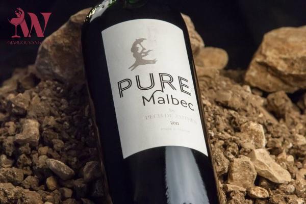 VANG PHÁP CHATEAU PECH DE JAMMES PURE MALBEC