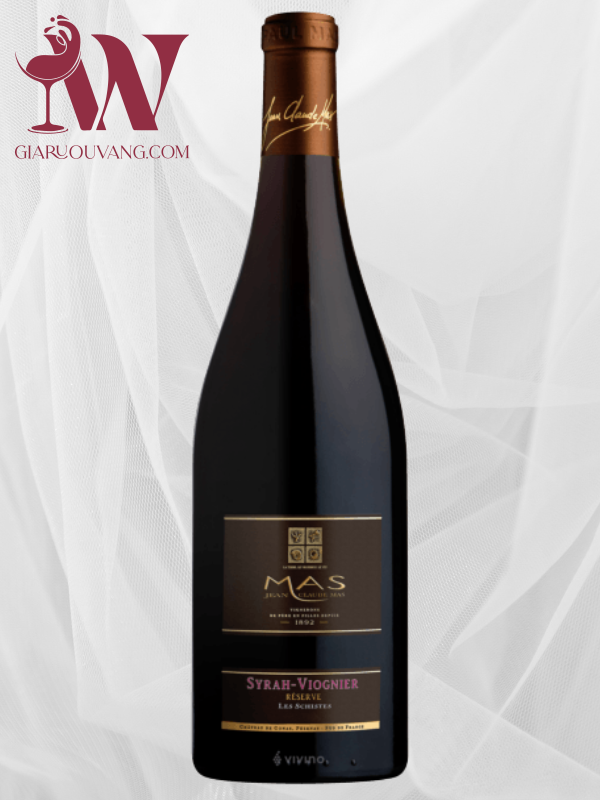 Jean Claude Mas Syrah Viognier Reserve Les Schistes