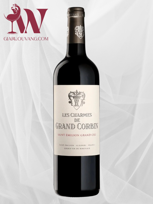 LES CHARMES DE GRAND CORBIN SAINT EMILION GRAND CRU 2015