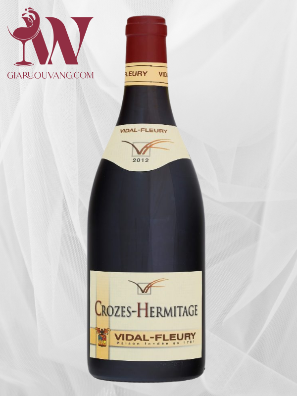 VANG PHÁP VIDAL FLEURY CROZES HERMITAGE 13,5 ĐỘ