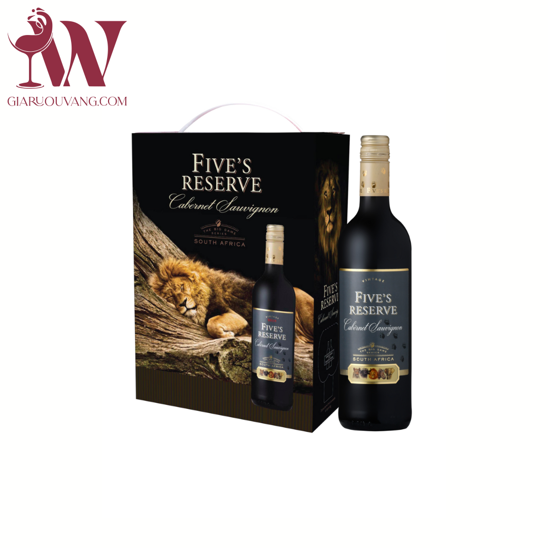 VANG BỊCH FIVE'S RESERVE CABERNET