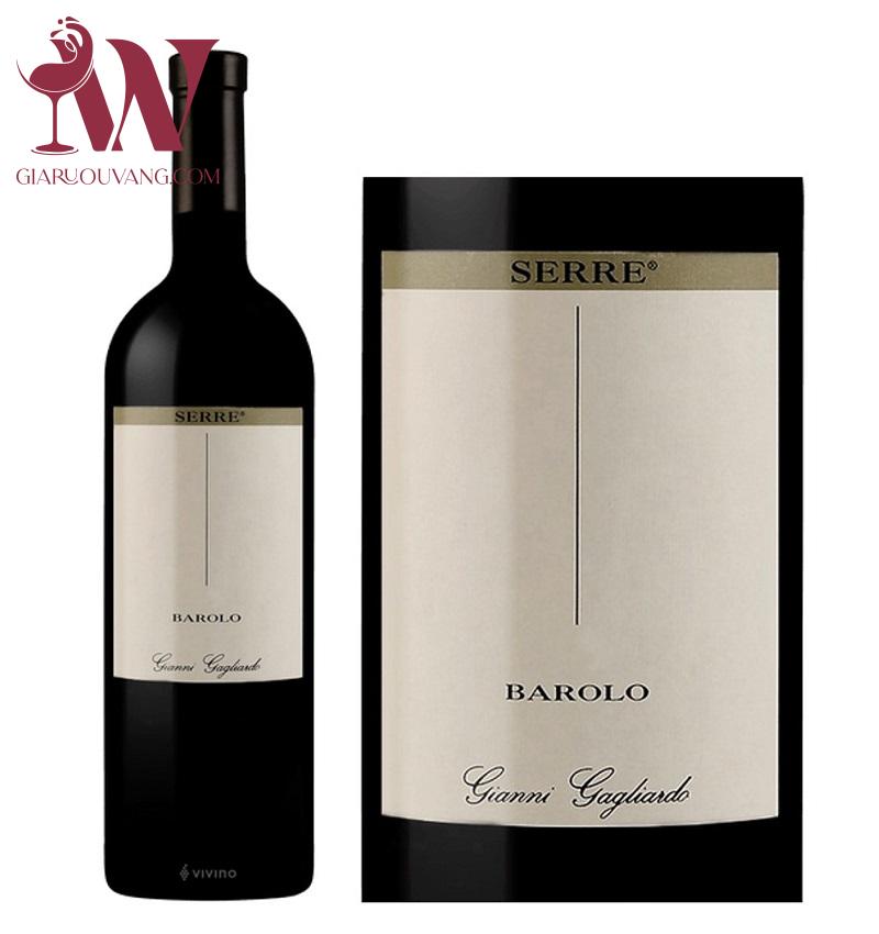 VANG Ý GIANNI GAGLIARDO BAROLO CASTELLETTO SERRE 14 ĐỘ