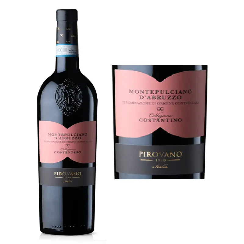 VANG Ý PIROVANO COLLEZIONE COSTANTINO MONTEPULCIANO D'ABRUZZO 13 ĐỘ 