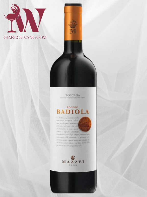 VANG Ý POGGIO BADIOLA TOSCANA 14 ĐỘ SIÊU RẺ