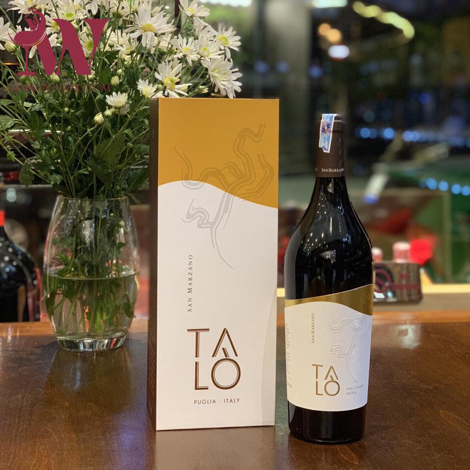 VANG Ý TALO NEGROAMARO 13,5 ĐỘ