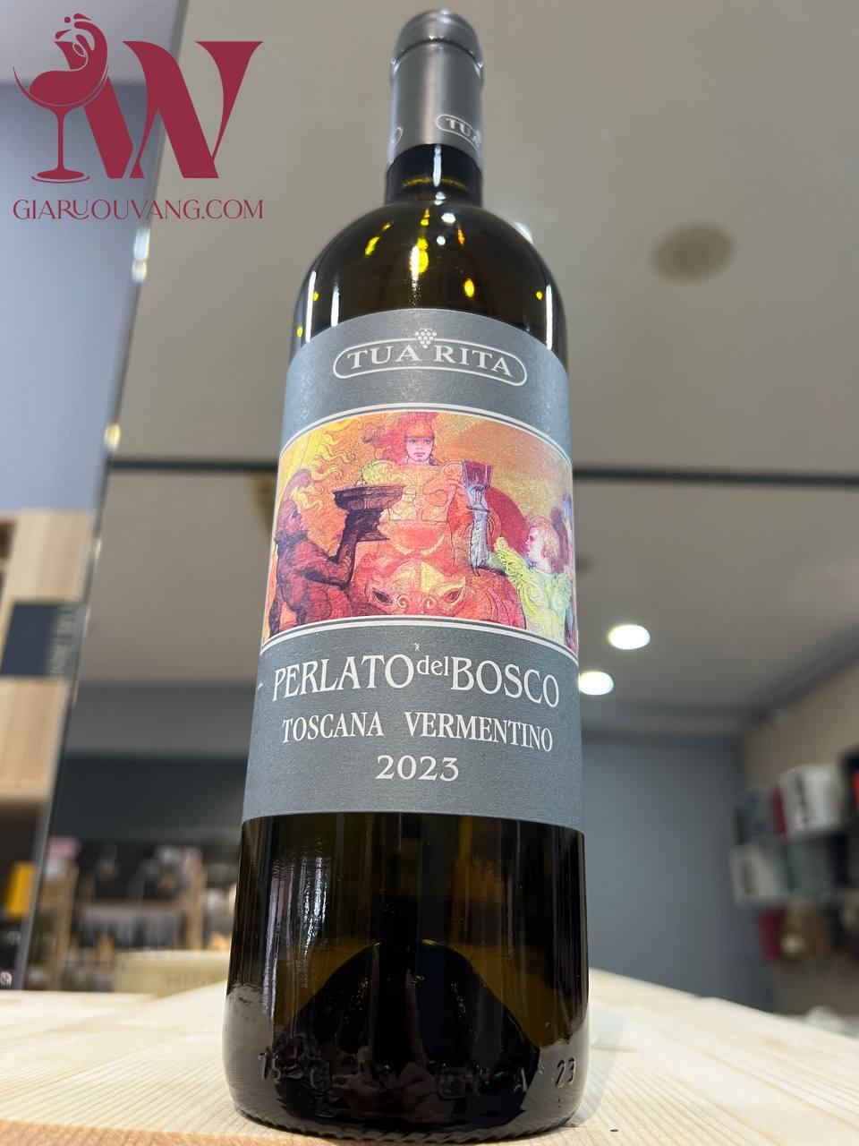 VANG Ý TUARITA PERLATO DEL BOSCO TOSCANA VERMENTINO 13,5 ĐỘ