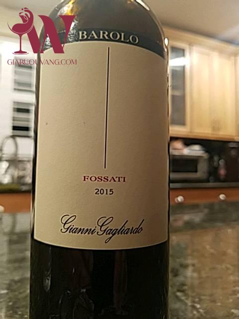 VANG Ý GIANNI GAGLIARDO BAROLO FOSSATI 14 ĐỘ