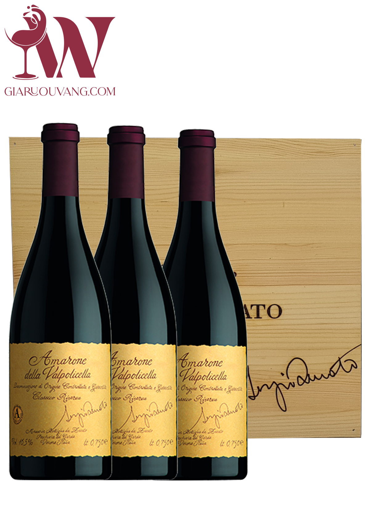 VANG Ý ZENATO AMARONE DELLA VALPOLICELLA RISERVA 16,5 ĐỘ